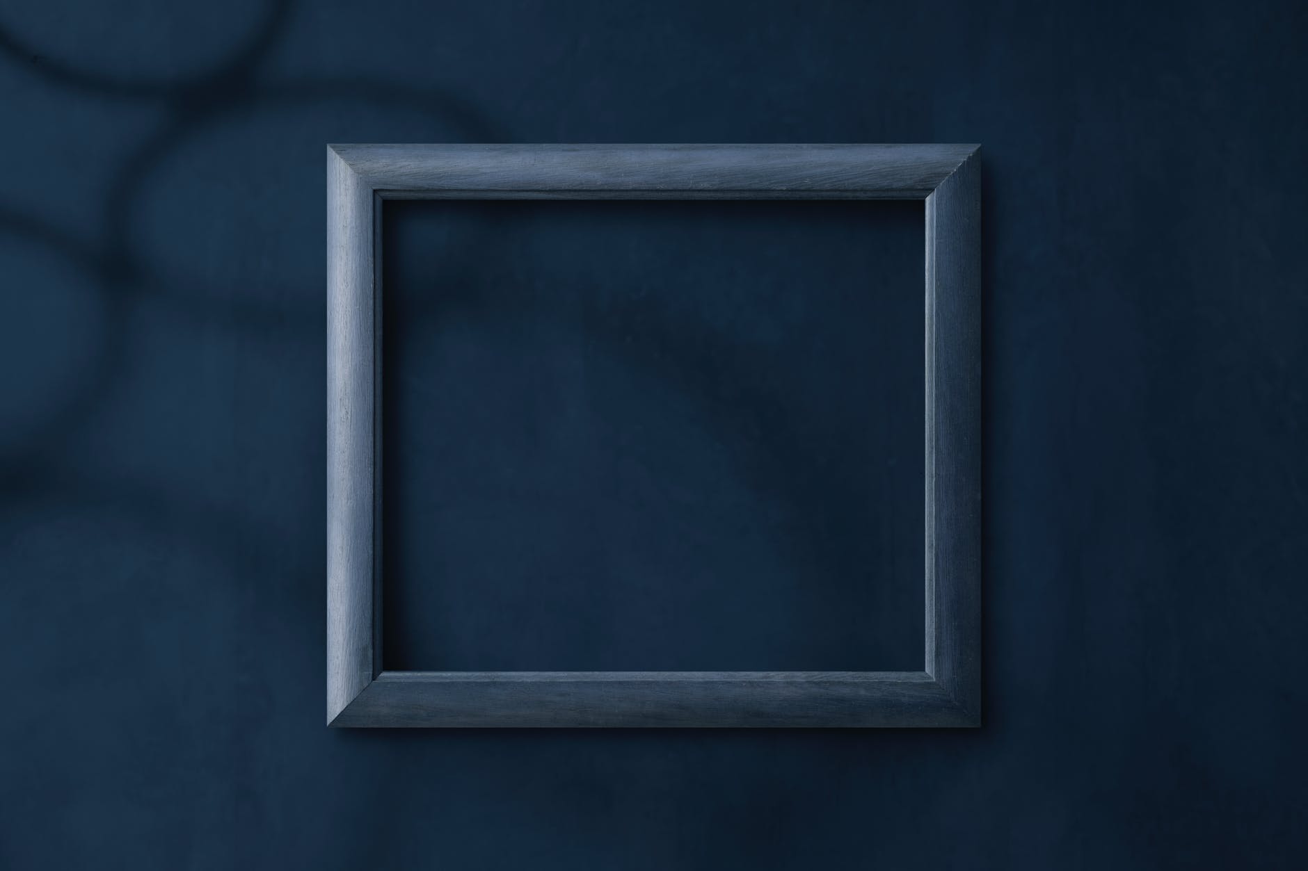 rectangular gray photo frame